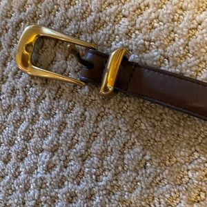 Coach leather belt 40 inches long
